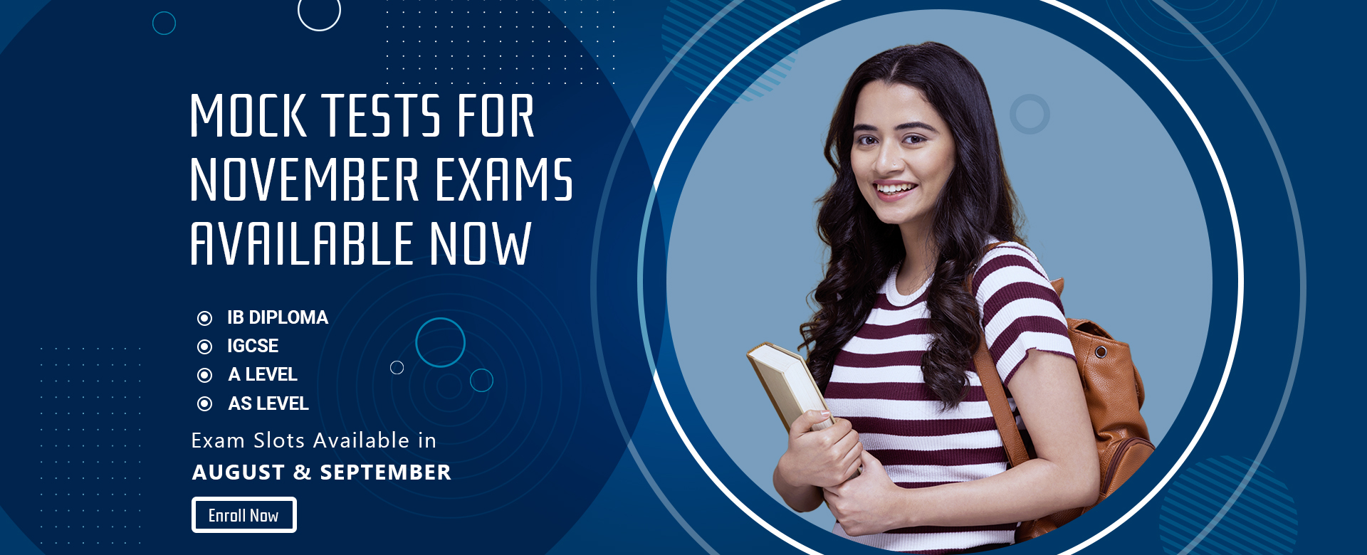 Mock Tests Available for November Exams